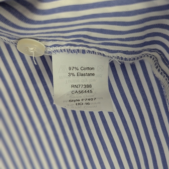 Ladies J. Crew Ruffled Collar Button Up Blouse Size Small - Picture 4 of 6